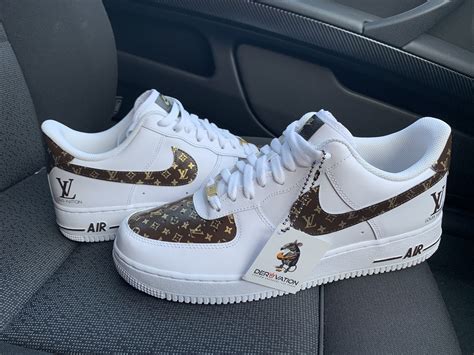 louis vuitton air force 1 custom|lv custom air force 1.